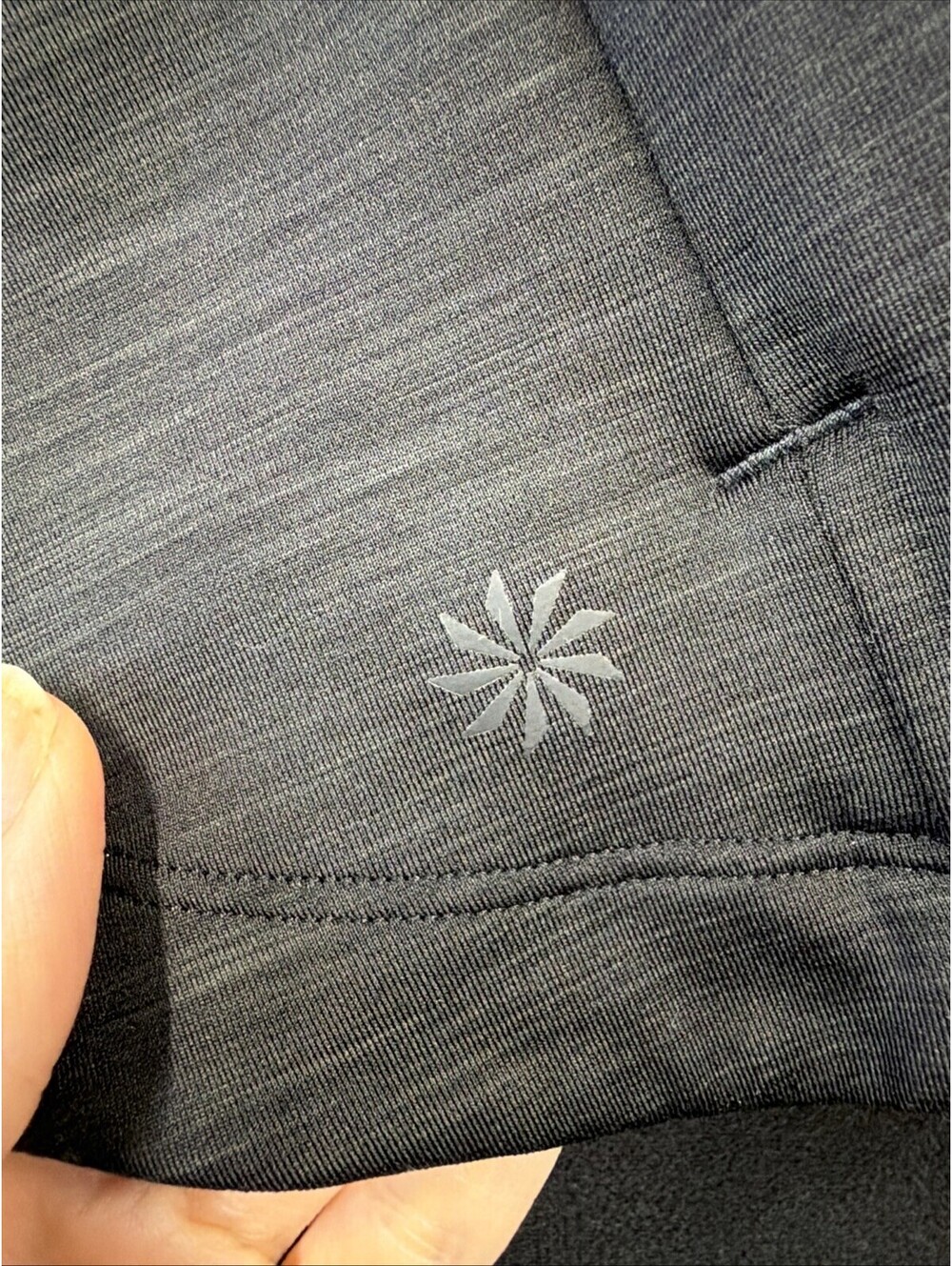Athleta Black Hooded Xs Extra Layer Pullover Hoodie - Picture 7 of 13